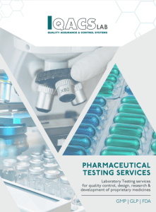 pharmaceutical testing services, gmp testing. glp testing, nitrosamine testing